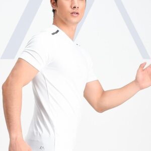 Men T-Shirt Sports White